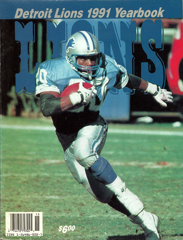 NFL Yearbook: Detroit Lions (1991)